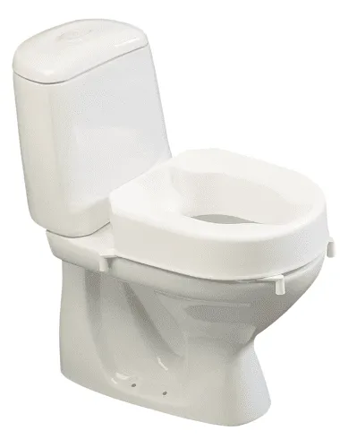 Toilettensitzerhöhung Hi-Loo mit Klammern, ohne Deckel