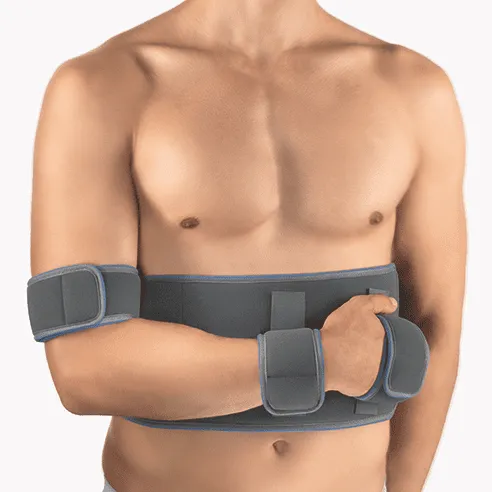 Bort Schulter-Arm-Adduktionsorthese OmoXpress light, grau
