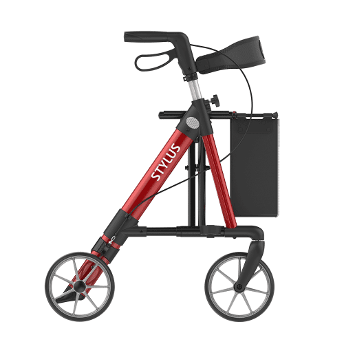 Rollator Stylus Base Line mit Rückengurt und Stockhalter