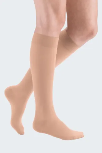 Medi AD duomed basic, kurz, caramel, KKL2, geschlossene Fußspitze