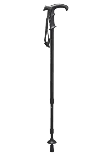 Teleskopstock Vario-Combi-Antishock, schwarz