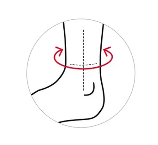 Sprunggelenkbandage DONJOY MalleoForce graphitgrau
