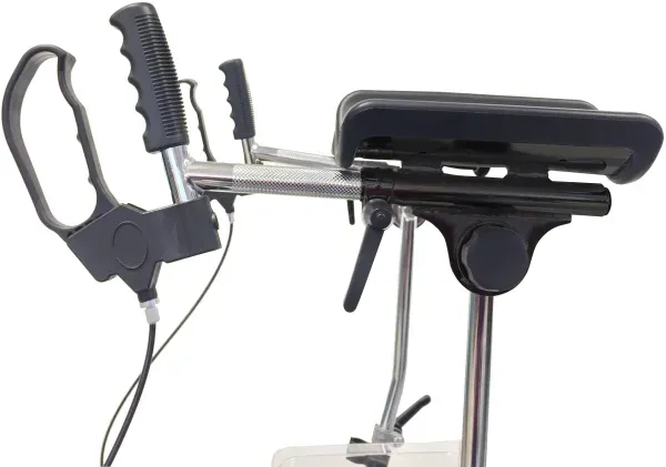 Rollator Cristallo 2 mit Unterarmauflage, silber