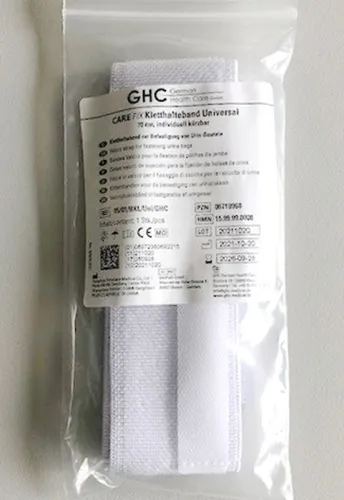 CAREFIX Klettband für Beinbeutel, Uni-Größe, Länge: 70 cm