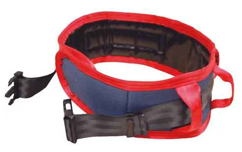 aks-Haltegurt, schwarz-rot