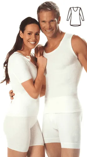 Feinwäsche Soft Damen-Hemd, 1/1 Arm 40% Angora ohne Spitze natur