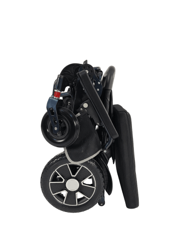 Elektrorollstuhl Weser XXL, 6 km/h, schwarz, faltbar, 24V 26Ah Lithium