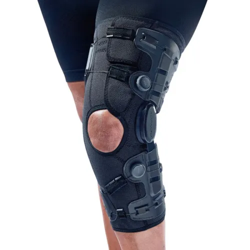 Knieorthese DONJOY OA GO medial rechts/lateral links, schwarz