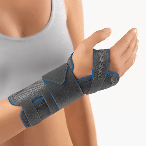 Bort Handgelenkbandage ManuStabil kurz grau