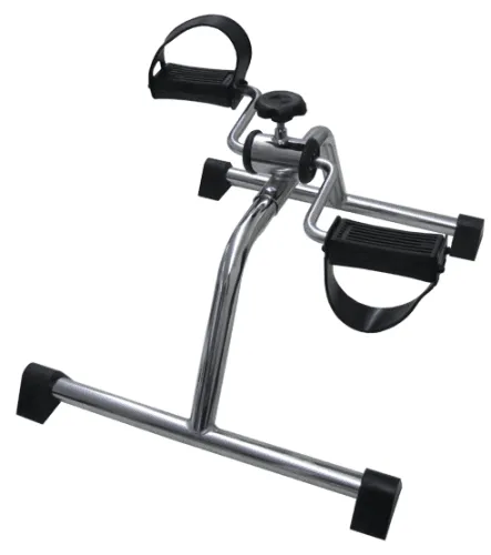 Bewegungstrainer mit verstellbarem Tretwiderstand, chrom