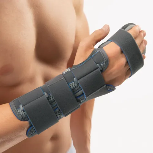 Bort Fingergelenkstütze, grau