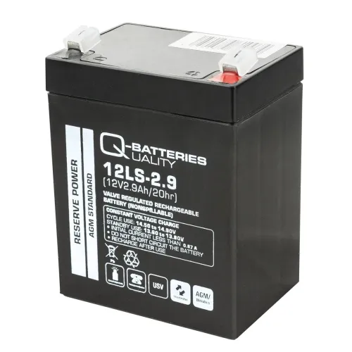 Quality-Batteries 12LS-2.9 12V/2,9Ah 79x55x98 mm