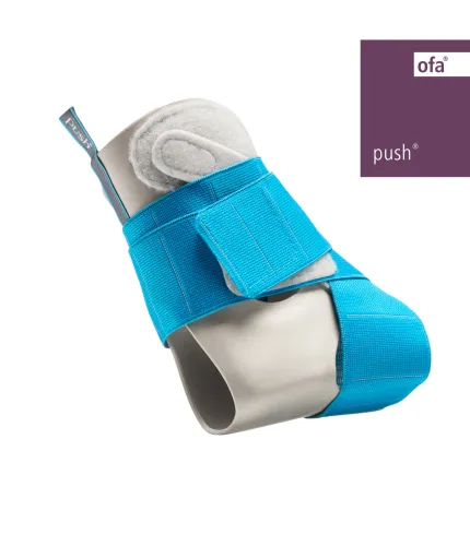 Knöchelorthese Push ortho Aequi Junior grau/türkis universal