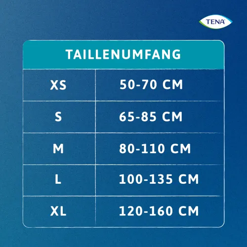 TENA Pants PROskin Super L, Hüfte 100-135 cm (1 Karton: 4 x 12 Stück)