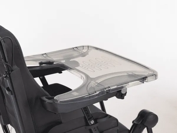 Multifunktions- und Lagerungsrollstuhl Rea Clematis Pro mit Theraphietisch perlmuttbeige