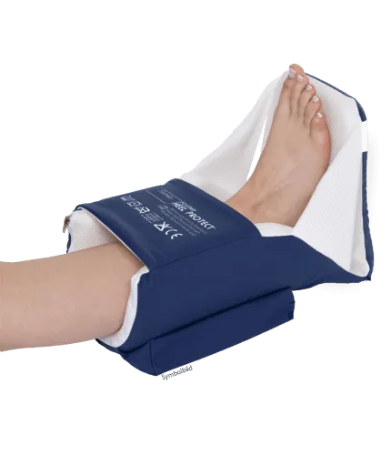 Fersen-Freilagerungsschuh HEEL PROTECT Universal blau