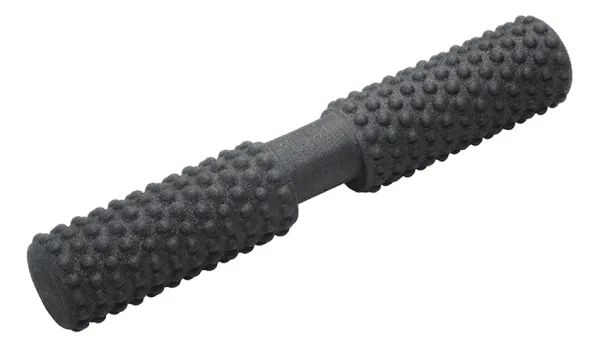 Massagerolle Matrix 43 x 6 cm mit Übungsanleitung, anthrazit