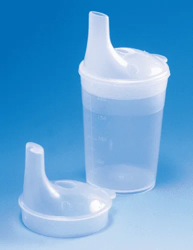 Schnabelbecher-Set für Tee und Brei transparent