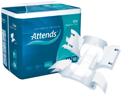 Windelhose Attends Slip Classic 10 L Hüfte 115 bis 150 cm(1Karton: 4x15Stk.)