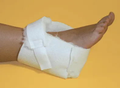 Anti-Dekubitus Fersenschoner Fell(Paar), weiß