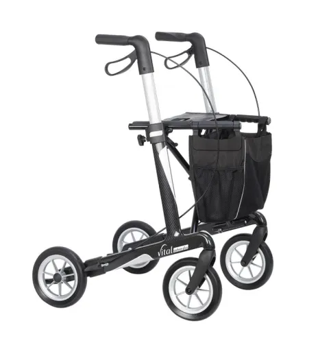 Rollator vital carbon plus Sitzhöhe 62 cm