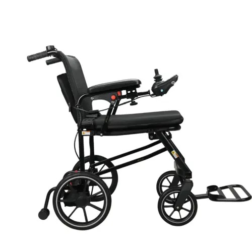 Elektrorollstuhl e-FOLDI Navigator faltbar, schwarz, Sitzbreite 48cm