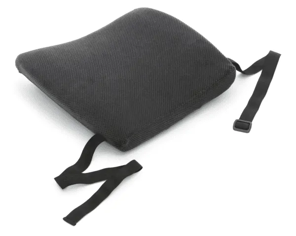 SISSEL Back Auto/Lendenkissen Velour, grau