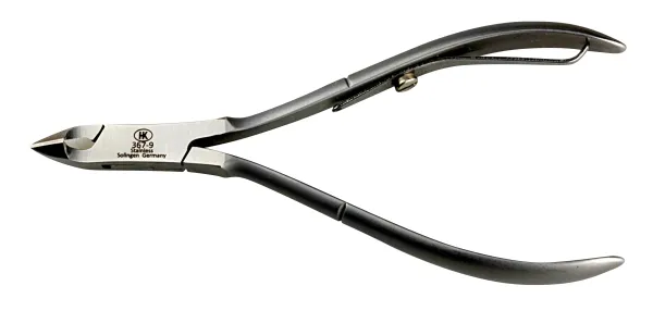 Hautzange 10,5 cm mit Doppelfeder
