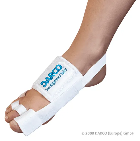 Hallux Valgus Zehenschiene DARCO TAS Toe Alignment, weiß, universal