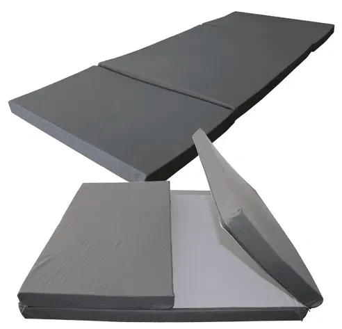 ADL Sturzmatte faltbar 80/160x70x10/5 cm, grau