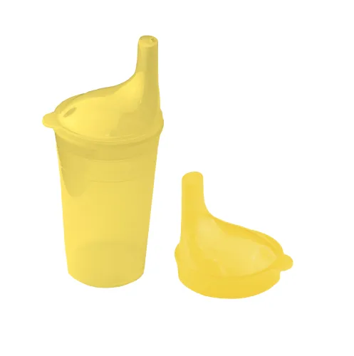 Trinkbecher-Set für Tee und Brei, langes Mundstück