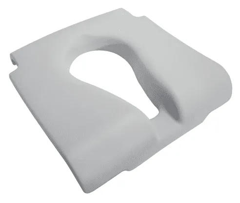 Softsitz für Dusch- und Toilettenrollstuhl AQUATEC OCEAN / OCEAN XL / OCEAN E-VIP grau