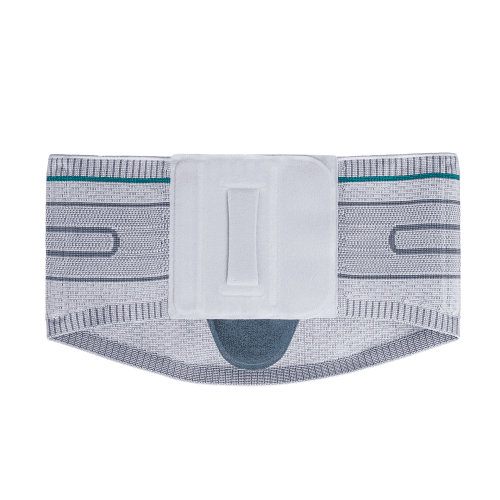 Rückenbandage b:joynz back support straight zur Kompression mit Massagepelotte