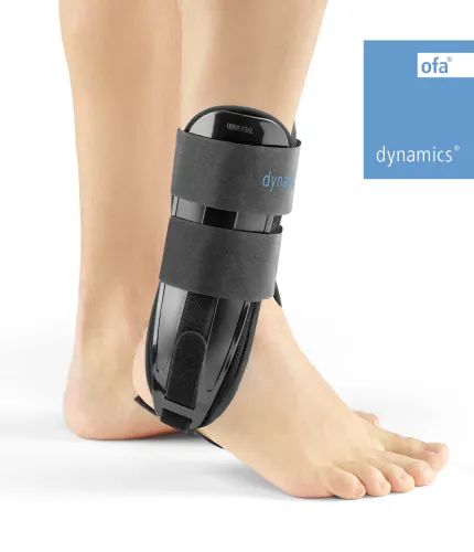 Sprunggelenkorthese Dynamics Soft schwarz, universal
