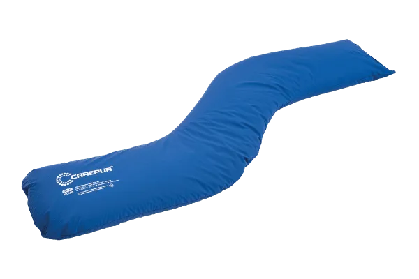 Seitenlagerungskissen CarePur M 180 x 31 cm blau