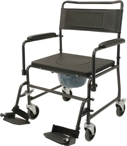 Toilettenrollstuhl TRS 200 XXL anthrazit