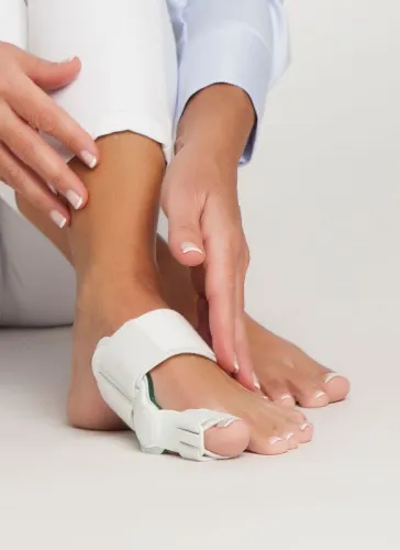Hallux Valgus Schiene Hallufix weiß