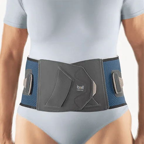 Bort Generation Rückenbandage blau