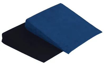 Keilkissen mit Reißverschluss 38x38x8/1cm
