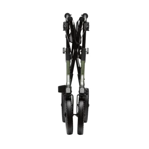 Rollator TAiMA XC, PU-bereift, Netz und Stockhalter, oasisgrün-metallic