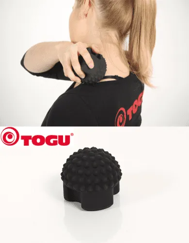Massageball Actiball Grip 9 cm schwarz