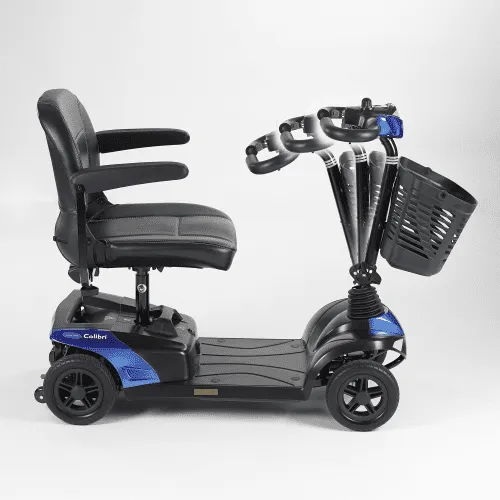 Elektro-Scooter COLIBRI 4-rad 6km/h saphirblau