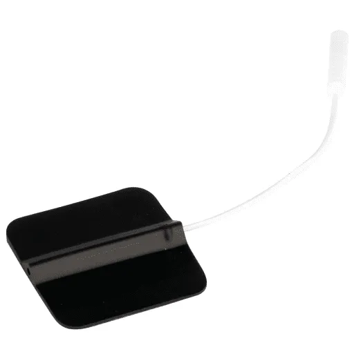 PROMED Carbon-Dauerelektroden 40 x 40 mm, selbstklebend (VPE: 4 Stück)